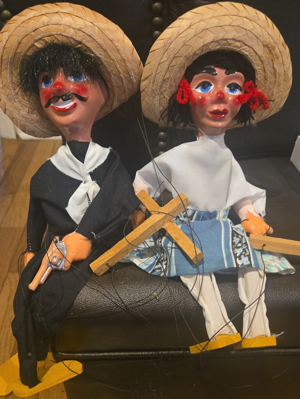 Spanish Marionette Puppets Vintage